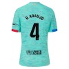 Maillot de Supporter FC Barcelone R. Araujo 4 Troisième 2023-24 Pour Homme